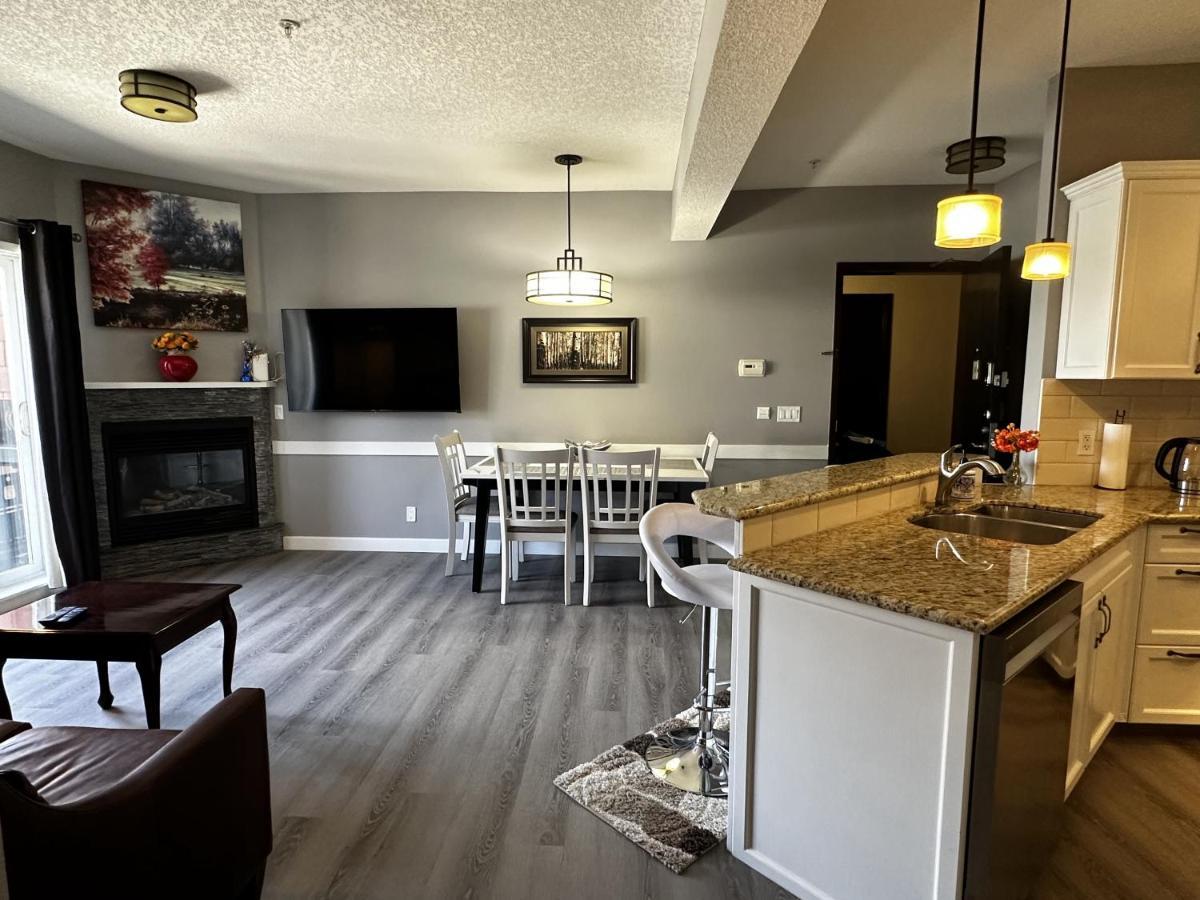Luxury Two Queen Beds Condo - Grande Rockies Resort Indoor Parking Pool Hot Tub Gym Canmore Luaran gambar